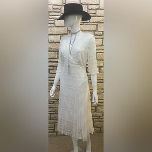Chris McLaughlin White Lace Dress